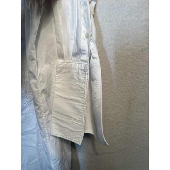 Suitsupply‎ Tuxedo Shirt 44/ 17.5 Men Slim Fit Egyptian Cotton French Cuff - Picture 8 of 14